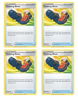Pokemon TCG x 4 Trekking Shoes 156/189 Astral Radiance Near Mint Playset - Image 1