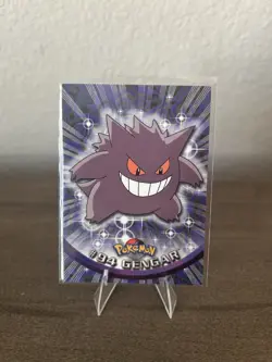 Topps Pokemon Gengar #94 2000 TV Animation Edition Non-Holo Blue Logo - Image 1