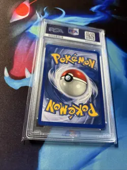 2002 POKEMON LEGENDARY COLLECTION #13 HITMONLEE-HOLO PSA 8 - Image 5