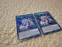 2x Yugioh! LP Cyber Dragon Sieger - MP19-EN108 - Prismatic Secret Rare - 1st Edi - Image 3