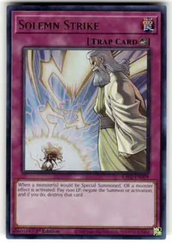 Yugioh! Solemn Strike - RA02-EN079 - Ultra Rare - 1st Edition Near Mint, English - Image 1