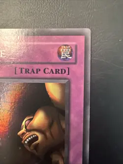 Trap Hole NM LOB-058 * Super Rare * 2002 * Yugioh Max Faded - Image 3