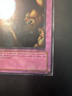 Trap Hole NM LOB-058 * Super Rare * 2002 * Yugioh Max Faded - Image 5