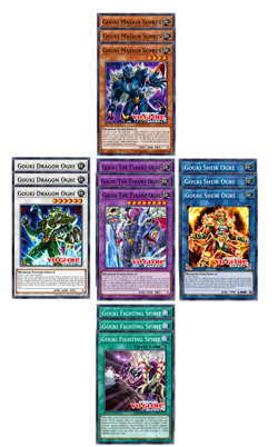 Gouki Deck Core 15 Cards DOOD Doom of Dimensins 1st Ed YuGiOh Bundle Preorder - Image 1