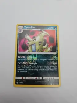 Tyranitar 87/168 Reverse Holo Rare Celestial Storm Pokemon Card - Image 1