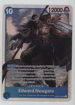 2024 One Piece Card Game: Two Legends OP08 SR Edward Newgate #OP08-043 - Image 1