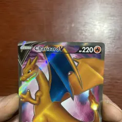 Champions Path Pokemon Charizard V SWSH: Sword & Shield Promo Card Holo c591 - Image 2