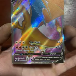 Champions Path Pokemon Charizard V SWSH: Sword & Shield Promo Card Holo c591 - Image 3