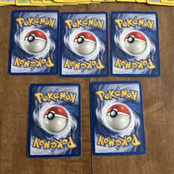 Pokemon Bulk Wotc 65 Card Vintage Lot 1st Edition Rare Holo Shadowless - Image 3