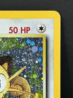 Meowth #10 Black Star Promo Holo Rare Vintage 1999-2000 Pokemon Card LP - Image 3