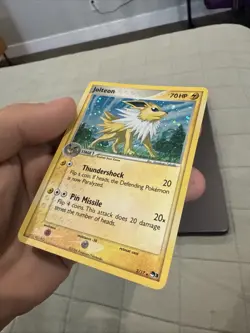 Pokemon TCG Jolteon 3/17 Rare Holo Pop Series 3 Promo Card - Image 4