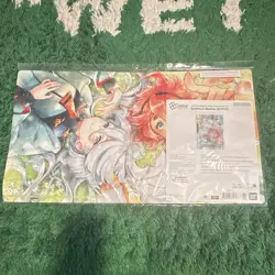 Bandai Gundam Card Game Standard Playmat Suletta & Miorine EVX02 ENGLISH - Image 1