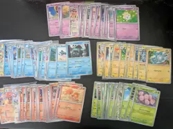 Pokemon Surging Sparks Common, Uncommon, Holo Rare, EX - 183 Card Complete Set - Image 1