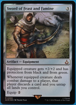 Sword of Feast and Famine FOIL Assassin's Creed NM CARD (502337) ABUGames - Image 1