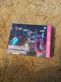 Magic The Gathering Kamigawa: Neon Dynasty Collector Booster Box - 12 Packs - Image 1