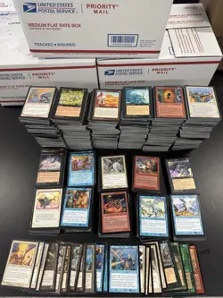 Vintage MTG Old Black Border Bulk Lot 3000 1996-2004 Dark Ice Age Tempest BB2 - Image 1
