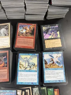 Vintage MTG Old Black Border Bulk Lot 3000 1996-2004 Dark Ice Age Tempest BB2 - Image 5