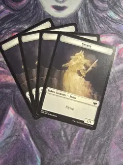x4 Spirit VOW MTG 2/21 TOKEN M/NM 4x - Image 1