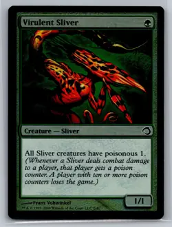 Premium Deck Series: Slivers #2 Virulent Sliver *M5 - Image 1