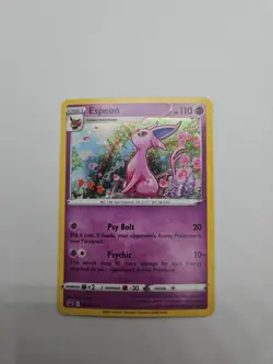 Pokemon TCG Espeon SWSH174 Black Star Promo Holo Card - Image 1