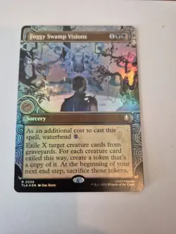 x1 Foggy Swamp Visions Foil Showcase R MTG Avatar: The Last Airbender 0339 NM x1 - Image 1