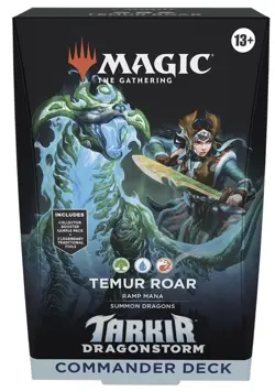 Magic: The Gathering — Tarkir: Dragonstorm Sealed Commander Kit – Temur Roar - Image 2
