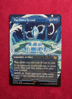 MTG Final Fantasy The Water Crystal (Borderless) Regular 0333 - Image 1