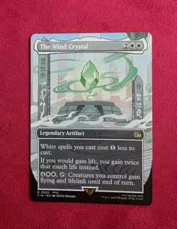 MTG Final Fantasy The Wind Crystal (Borderless) Regular 0330 - Image 1