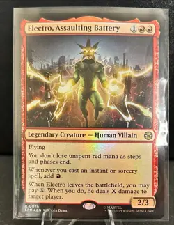 Electro, Assaulting Battery Marvel's Spider-Man Foil - Image 1