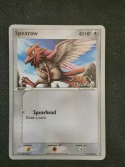 SPEAROW - 61/100 - WORLD CHAMPIONSHIP DECKS - JUN HASEBE - POKEMON CARD - Image 1