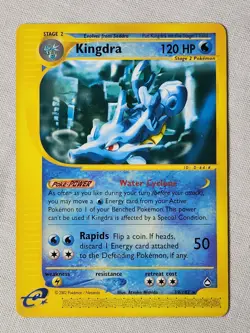 Played (LP) Kingdra - Non-Holo #19 Aquapolis Pokemon TCG - Image 1