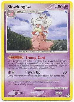 Pokemon Great Encounters - Slowking (Rare) Card 28/106 - Image 1