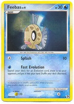Pokemon Great Encounters - Feebas Card 67/106 - Image 1