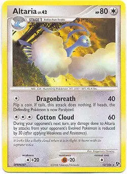 Pokemon Great Encounters 12/106 Altaria Card - Image 1
