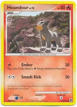 Pokemon Great Encounters - Houndour Card 69/106 - Image 1