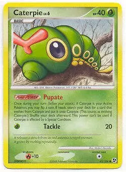 Pokemon Great Encounters 63/106 Caterpie Card - Image 1