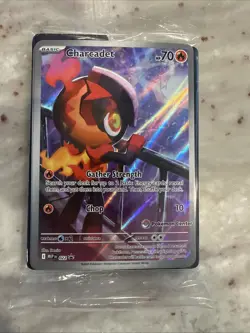Charcadet 022 Pokemon Center Stamped Promo STILL SEALED - Image 1
