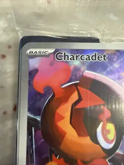 Charcadet 022 Pokemon Center Stamped Promo STILL SEALED - Image 3