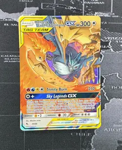 Moltres Zapados Articuno GX Hidden Fates 44/68 Pokemon TCG NM Near Mint - Image 1