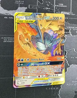 Moltres Zapados Articuno GX Hidden Fates 44/68 Pokemon TCG NM Near Mint - Image 3