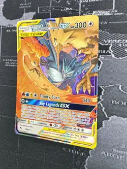 Moltres Zapados Articuno GX Hidden Fates 44/68 Pokemon TCG NM Near Mint - Image 4
