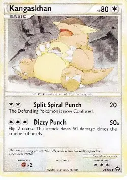 Pokemon Card Triumphant Kangaskhan 36/102 - Image 1