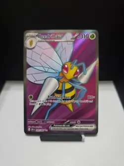 Beedrill ex 098/086 2026 Pokemon Chaos Rising Full Art Ultra Rare Holo NM - Image 1
