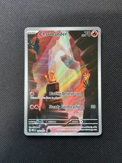 Pokemon TCG Charmander 168/165 SV Scarlet & Violet 151 Card NM Condition - Image 1