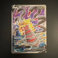 Pokemon TCG Giratina V 185/196 Lost Origin Ultra Rare Full Art Holo 220HP ENG - Image 1
