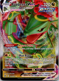 Rayquaza VMAX 102/159 Pokemon TCG Crown Zenith NM - Image 1