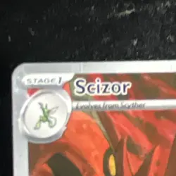The Pokemon Company Scizor 205/197 SV03 Obsidian Flames Holo ENG 140 HP - Image 3
