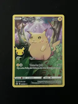 Pikachu 005/025 Holo Rare Pokemon Celebrations - NM/M - Image 1