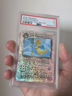 Pokemon legendary collection #5/110 Dark Dragonite Reverse Holo PSA 3 - Image 1