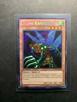 1x (M/NM) Flying Kamakiri #1 - LCYW-EN238 - Secret Rare - 1st Edition YuGiOh - Image 1